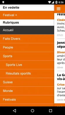 Le Matin android App screenshot 0