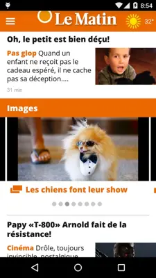 Le Matin android App screenshot 4